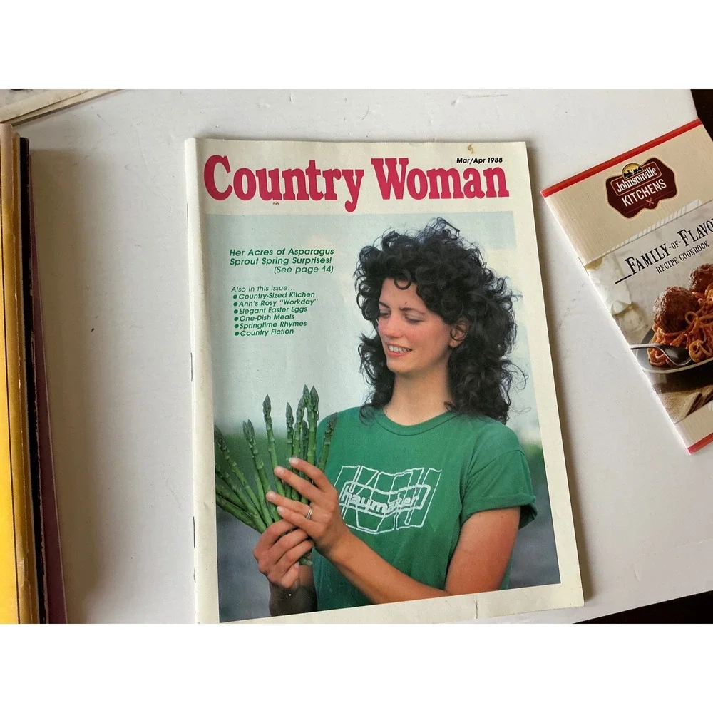 Vintage Farm Wife News Magazines Kids Cookbook Johnsonville Recipes Lot of 7